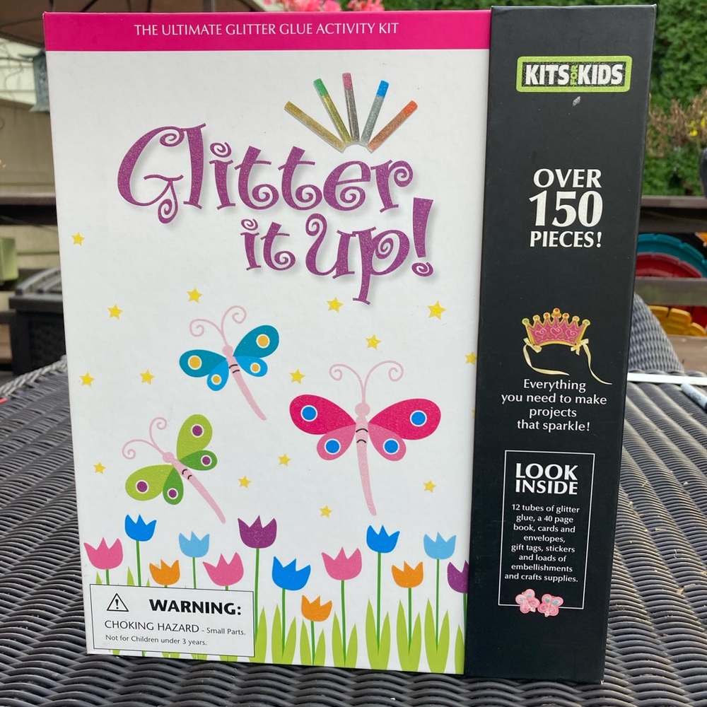 Kits for Kids glitter it up set